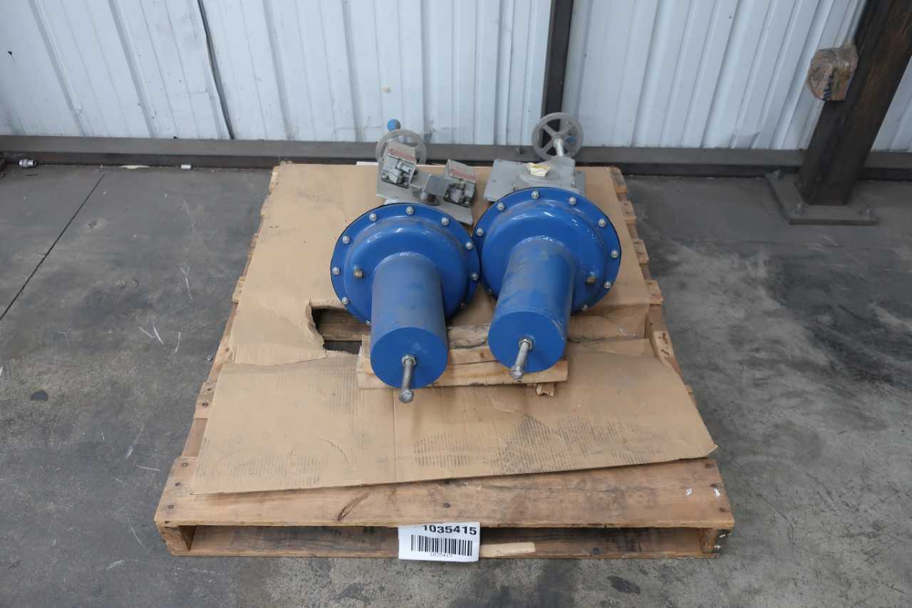 LOT OF 2 DOVER EA170-31100 LIMIT SWITCH ASSEMBLY PNEUMATIC VALVE ACTUATORS - VALVES