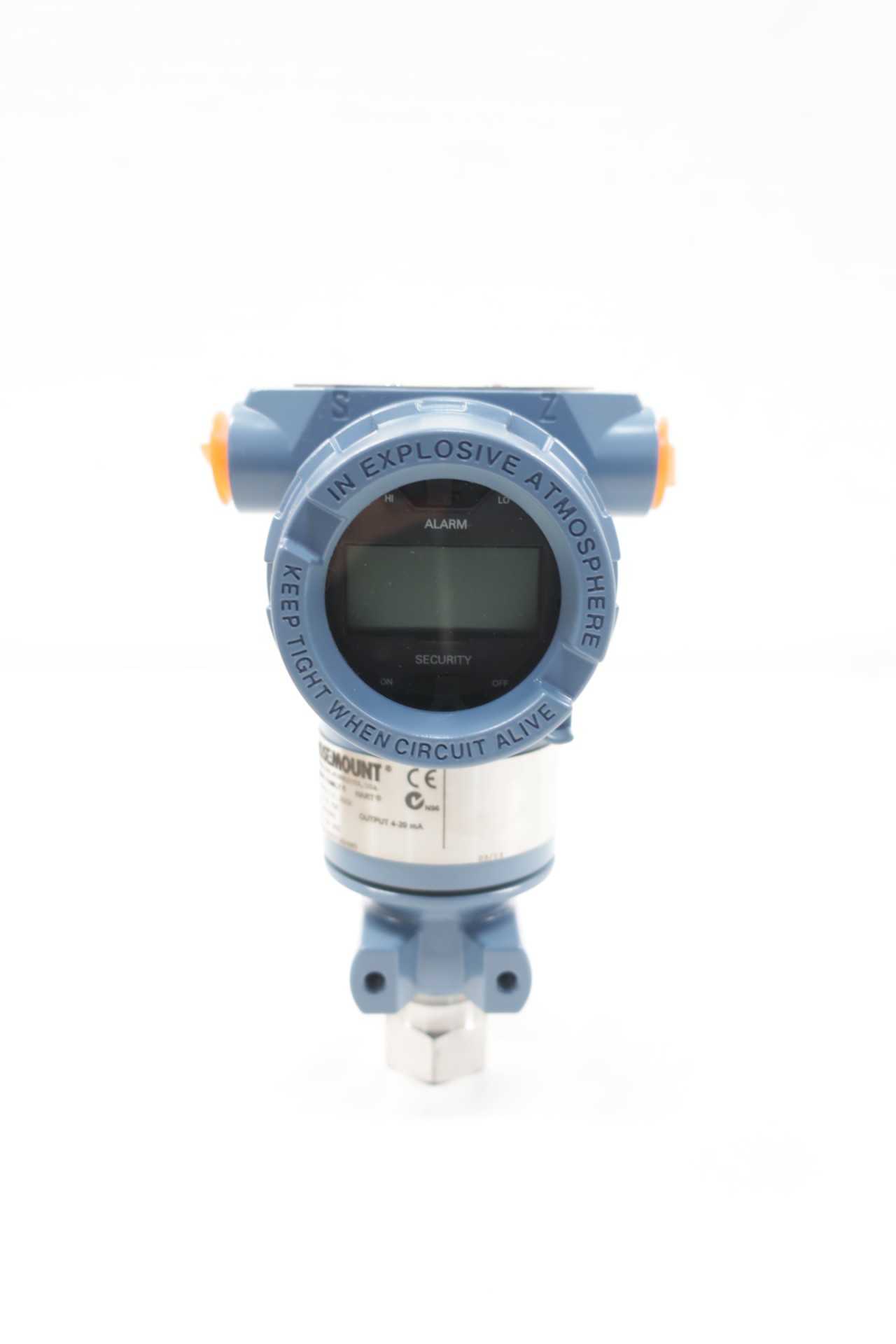 ROSEMOUNT 3051TG2A2B21AB4M5 TRANSMITTER 1.5-150PSI - INSTRUMENTATION