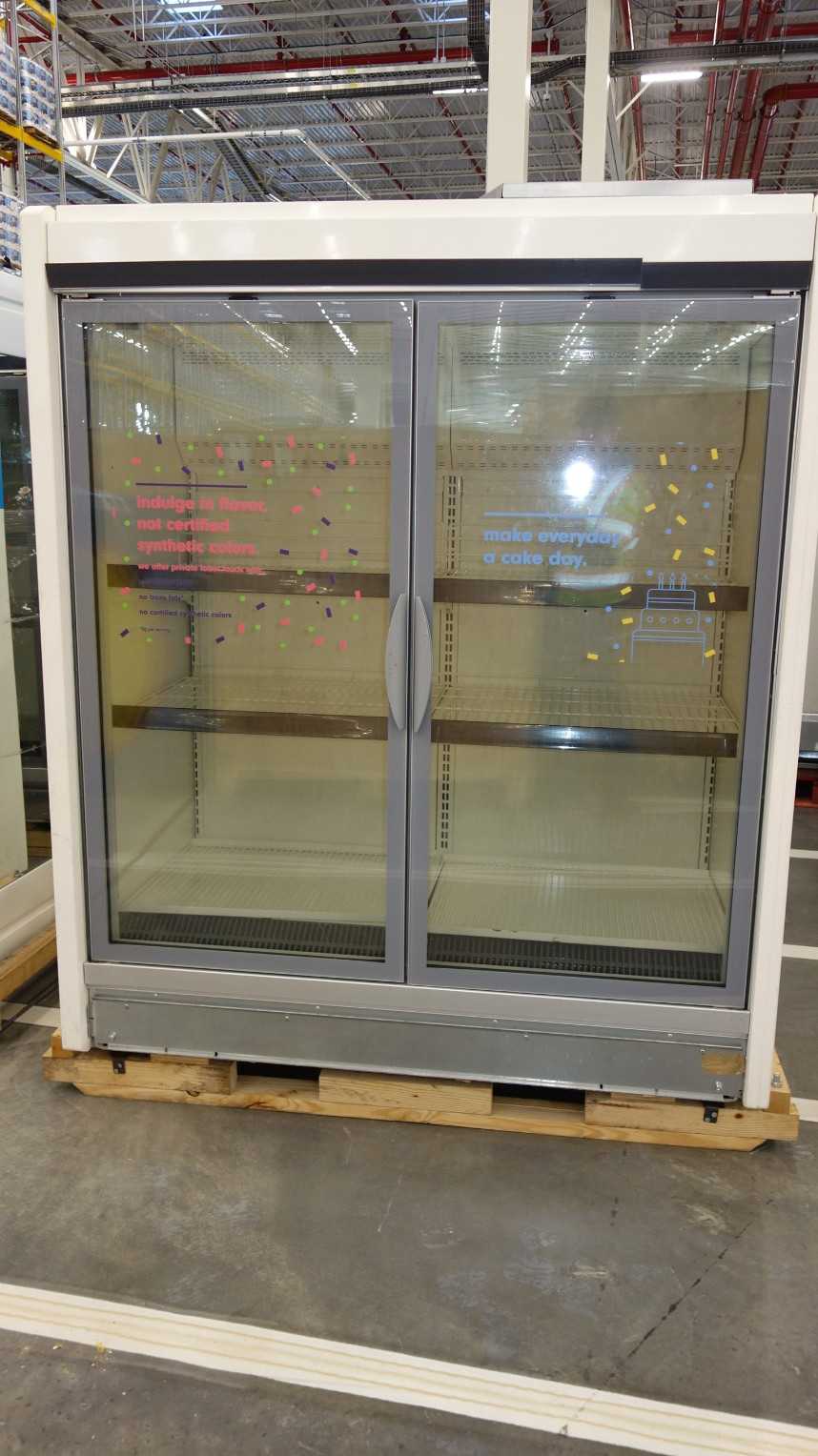 AHT VENTO GREEN MC FREEZE 156 2 DOOR MULTI-SHELF CHEST CAKE FREEZER 1.050W 208-240V-AC