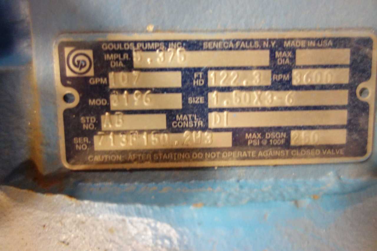 LOT OF 2 GOULDS PUMPS WITH ATTACHMENT - PUMPS