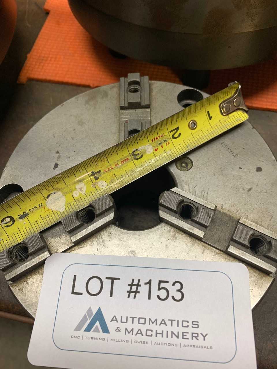 Yuasa 6" 3-Jaw Chuck - LATHE PARTS