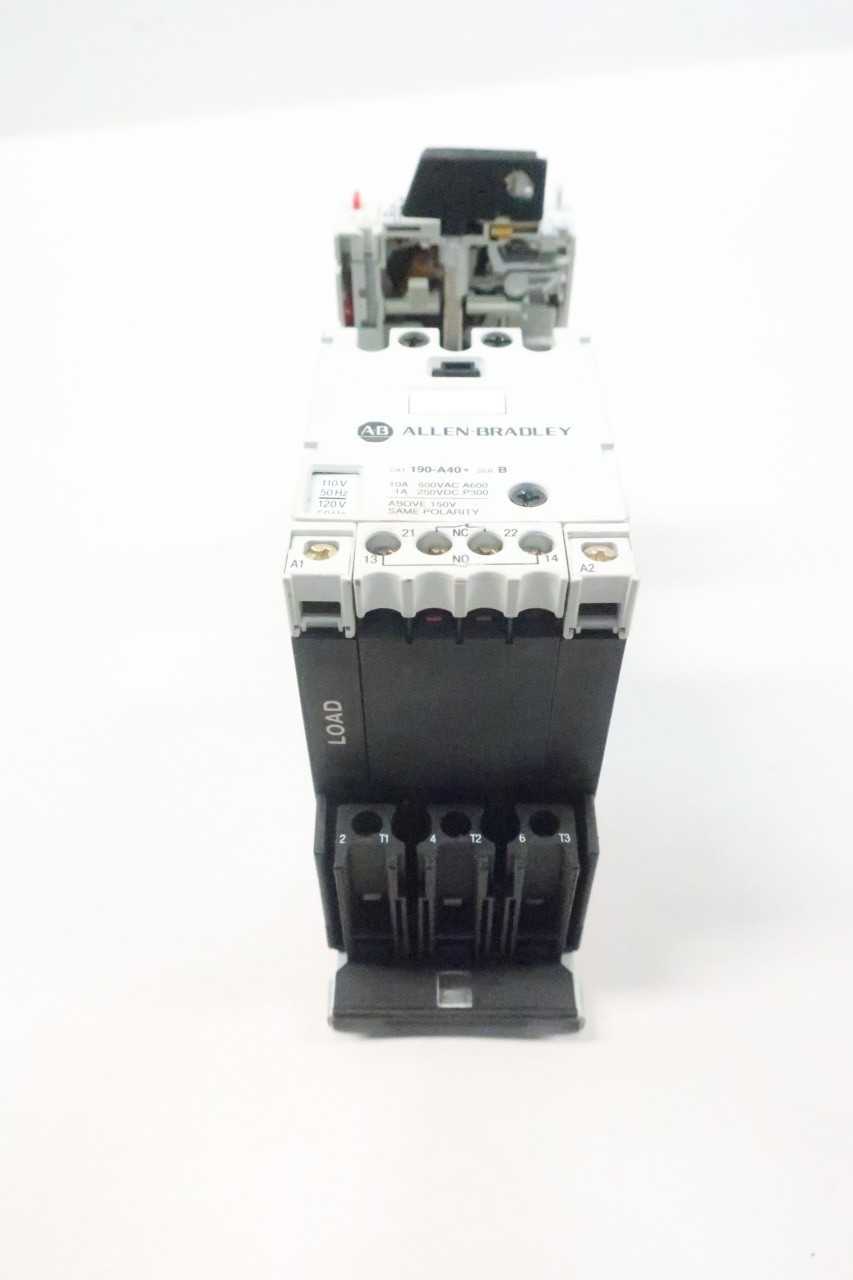 ALLEN BRADLEY 190-CPS40D COORDINATED PROTECTIVE 120V-AC OTHER STARTER - MOTOR STARTERS