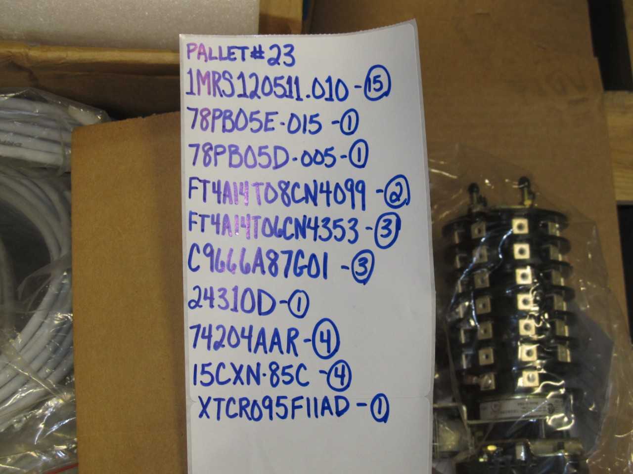 Lot of Misc fuses, switches, relays - ELECTRICAL COMPONENTS