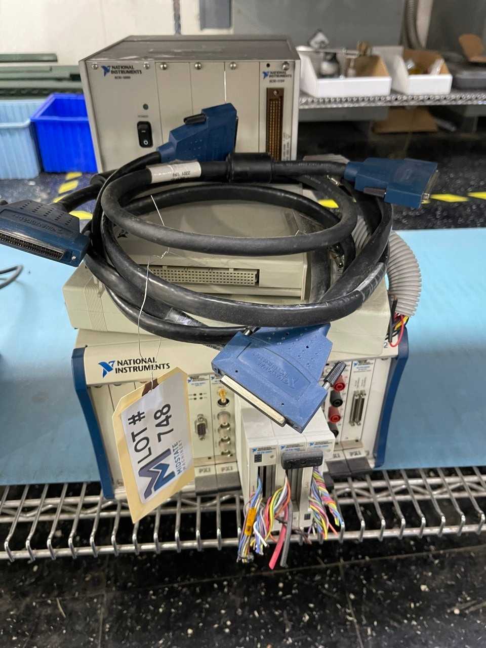 National Instruments NI-PXI-1042 Chassis W/Cards and  SCXI-1000 Power Supply - ELECTRIC POWER TOOLS
