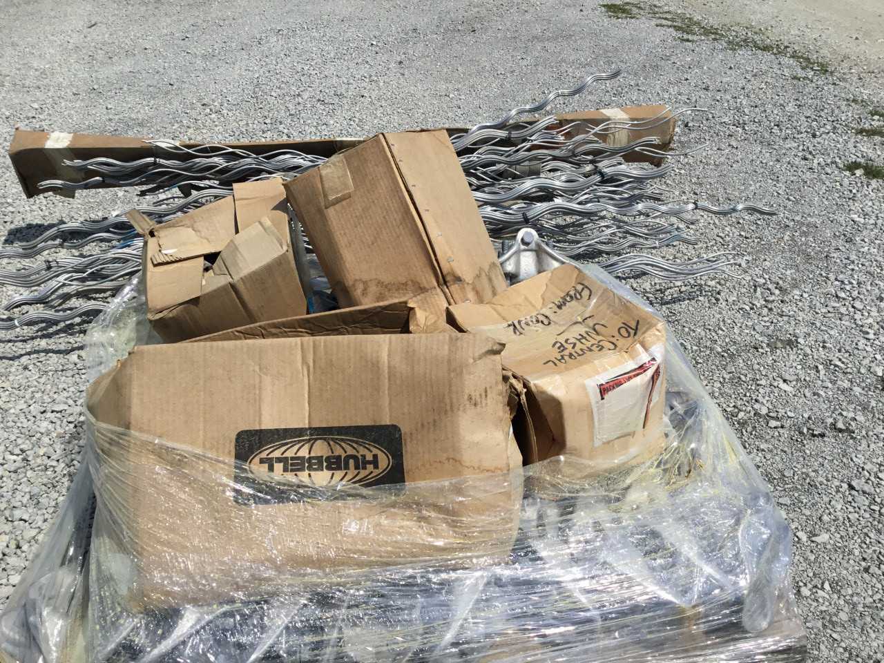 Lot of 2 Pallets of Miscellaneous Construction Hardware - TRAILER MOUNTED EQUIPMENT