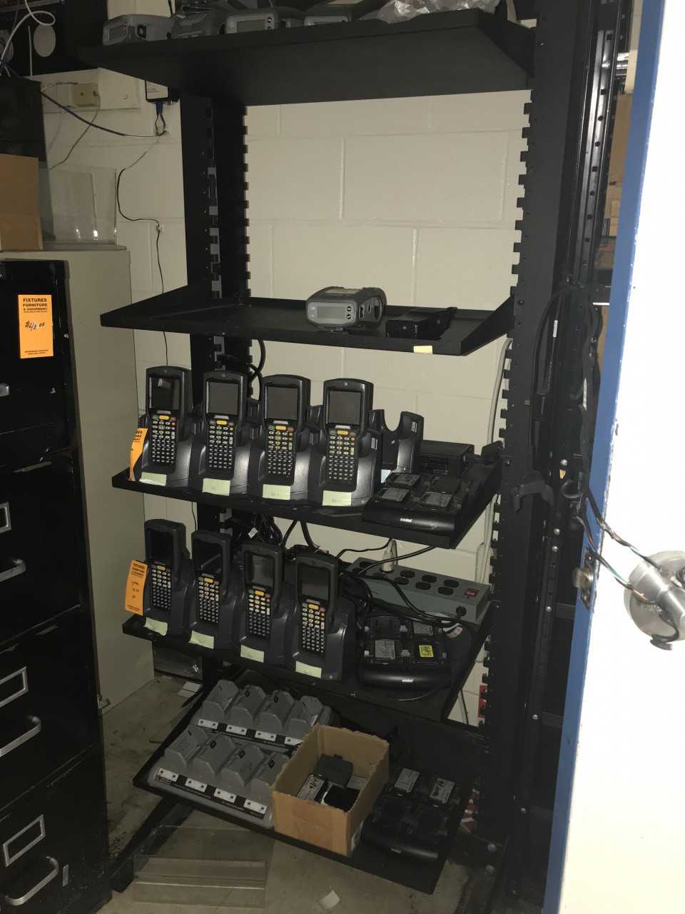 METAL RACK - NO CONTENTS - INDUSTRIAL PARTS