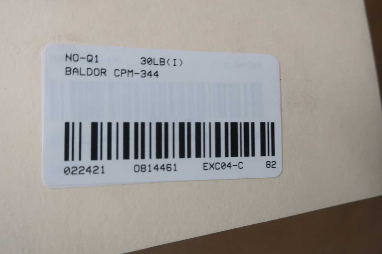 BALDOR CPM-344 CENTRIFUGAL PUMP - CENTRIFUGAL PUMP