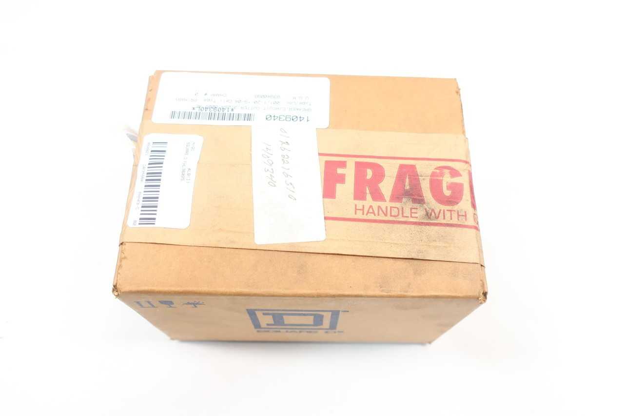 SQUARE D FHL36025 3P 25A AMP 600V-AC MOLDED CASE CIRCUIT BREAKER - CIRCUIT BREAKERS