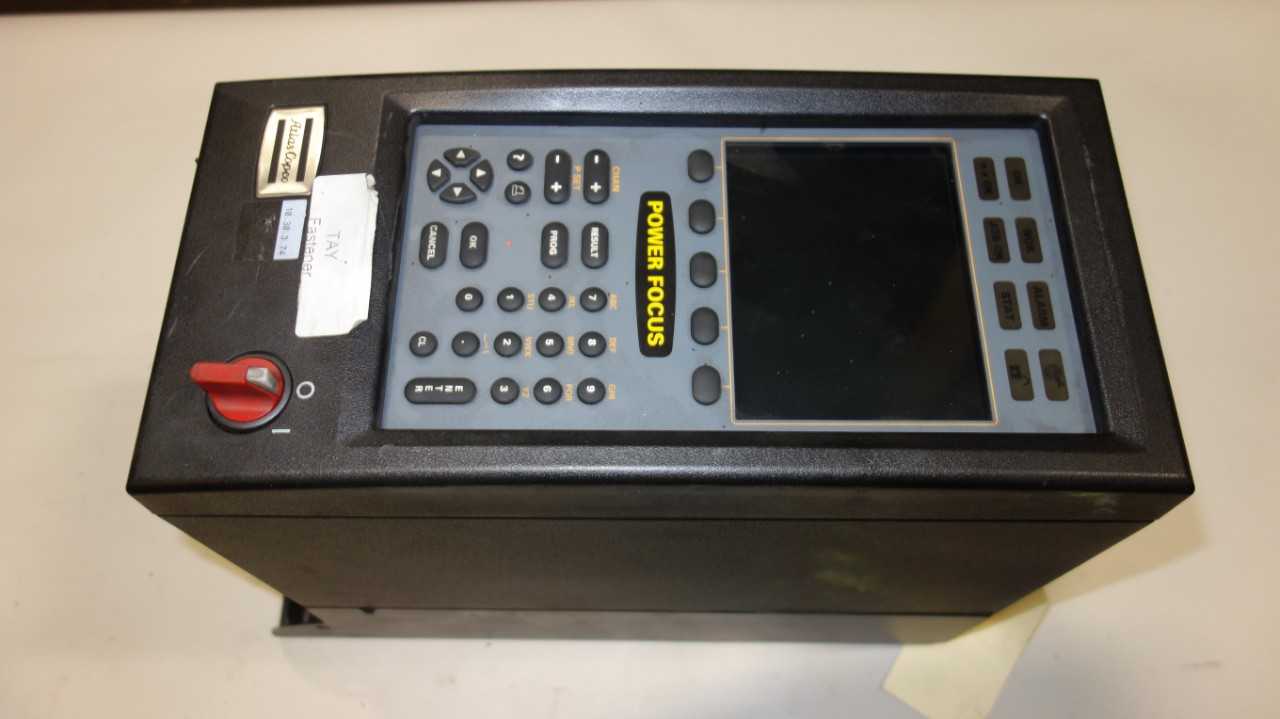 ATLAS COPCO PF4000-G-W TENSOR NUTRUNNER CONTROLLER 8433 7100 00 - AUTOMATION & CONTROLS