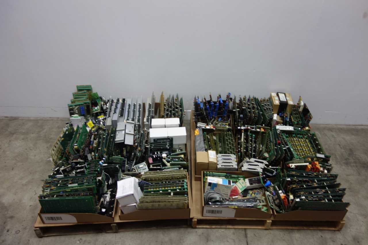 2 PALLETS OF ASSORTED PCB CIRCUIT BOARDS - AUTOMATION & CONTROLS