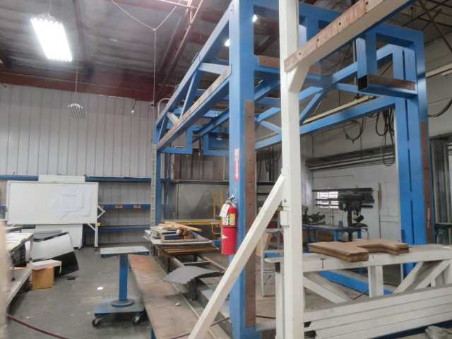 Layout Plate with Frame, 12' X 20' X 6' Thick Approx. - MISCELLANEOUS