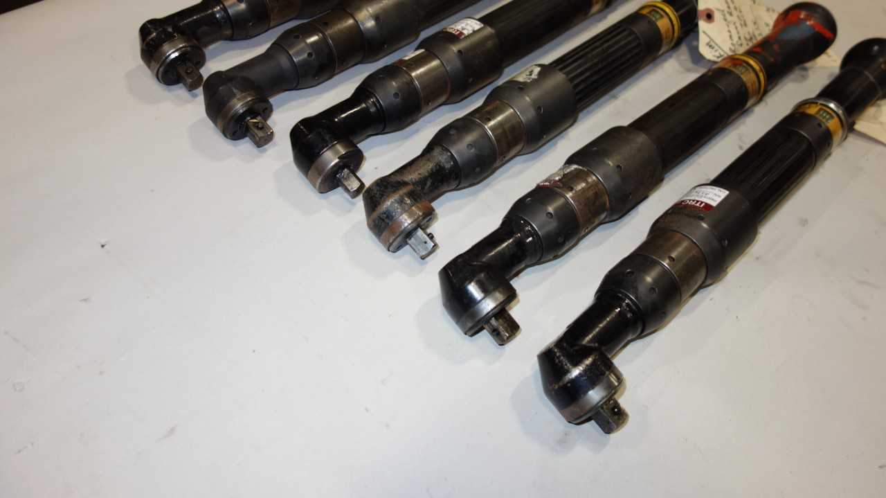LOT OF 6 ATLAS COPCO ETV S72-70-13 ELECTRIC ANGLE NUTRUNNERS - ELECTRIC POWER TOOLS