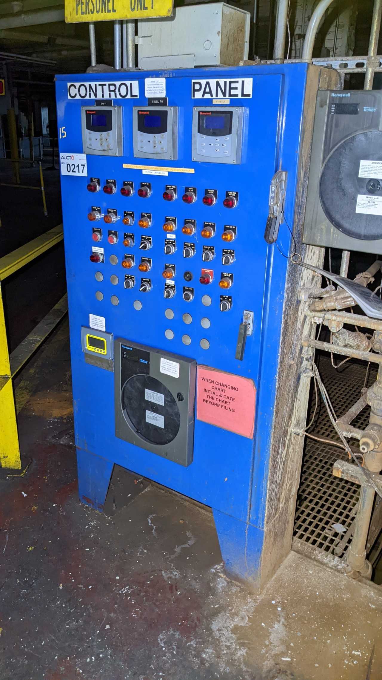Water filtration control cabinet with Allen Bradley line terminal guard 30 amp - AUTOMATION & CONTROLS