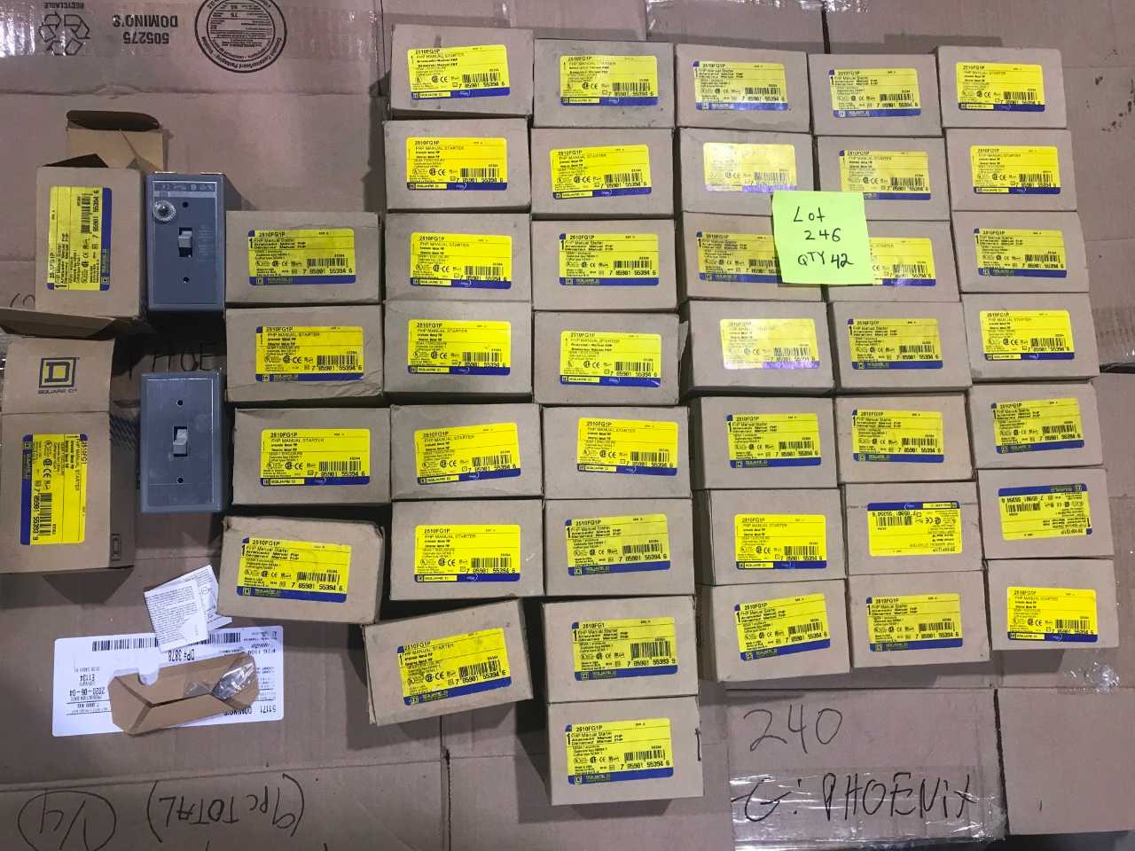 SQD MOTOR STARTING SWITCH (QTY 42 ) - CONDUIT FITTING