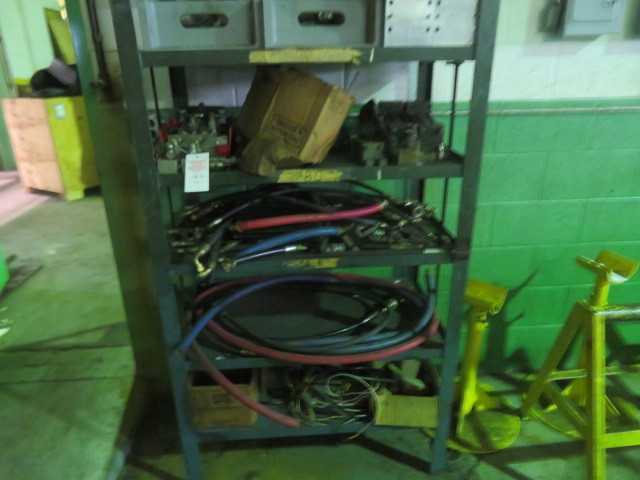 All hydraulic hoses and items in cabinets, all contents and cabinets - MISCELLANEOUS