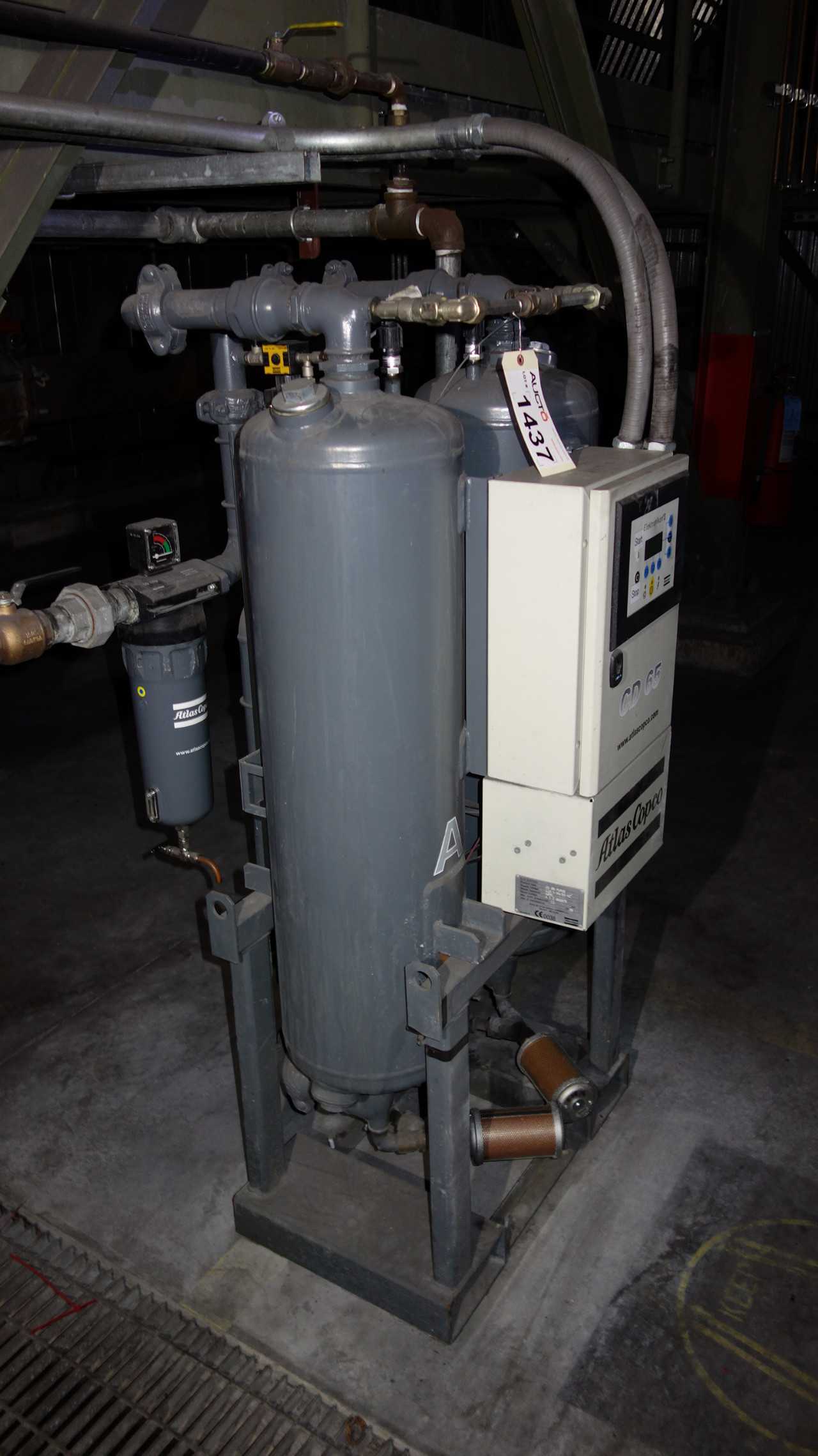 ATLAS COPCO CD65 PURGE AIR DRYER 115V - AIR DRYERS