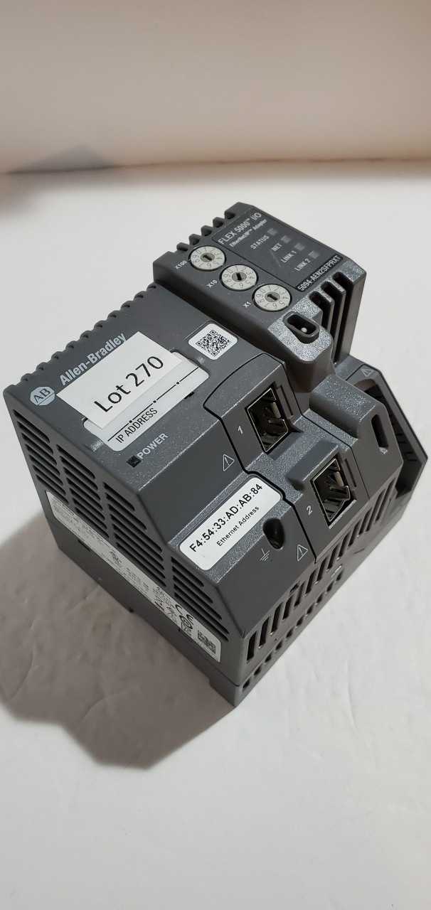 Allen Bradley Flex 5000 Ethernet Adapter - INDUSTRIAL PARTS