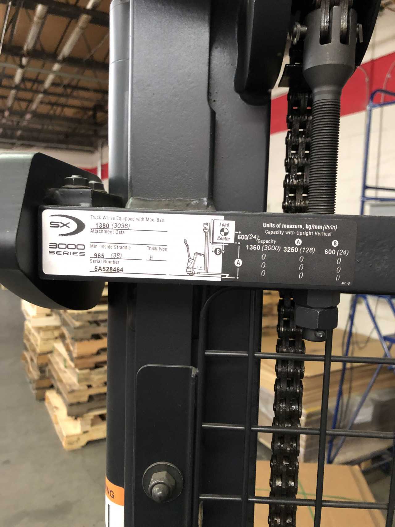 2012 Crown SX3000-30 walkie stacker, Doraville, GA - FORKLIFTS