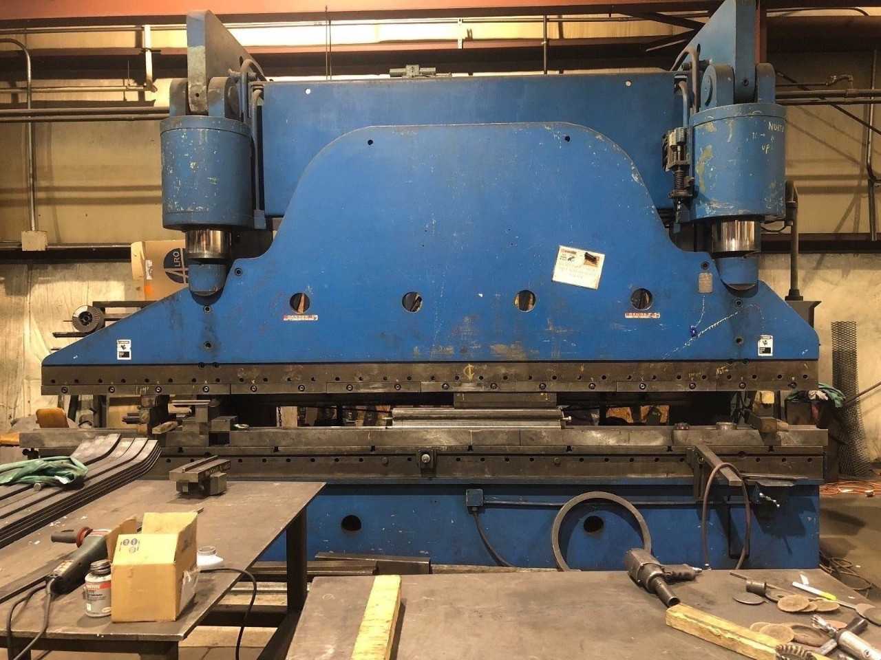 Cincinnati 400H Series Press Brake- 400 Ton x 10ft, Hurco back gauge/CNC control - PRESS BRAKES