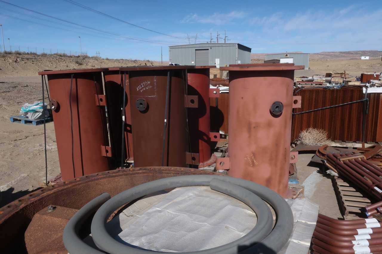 LOT OF 6 30 " X 65" RUBBER LINED PIPE - PROCESS EQUIPMENT