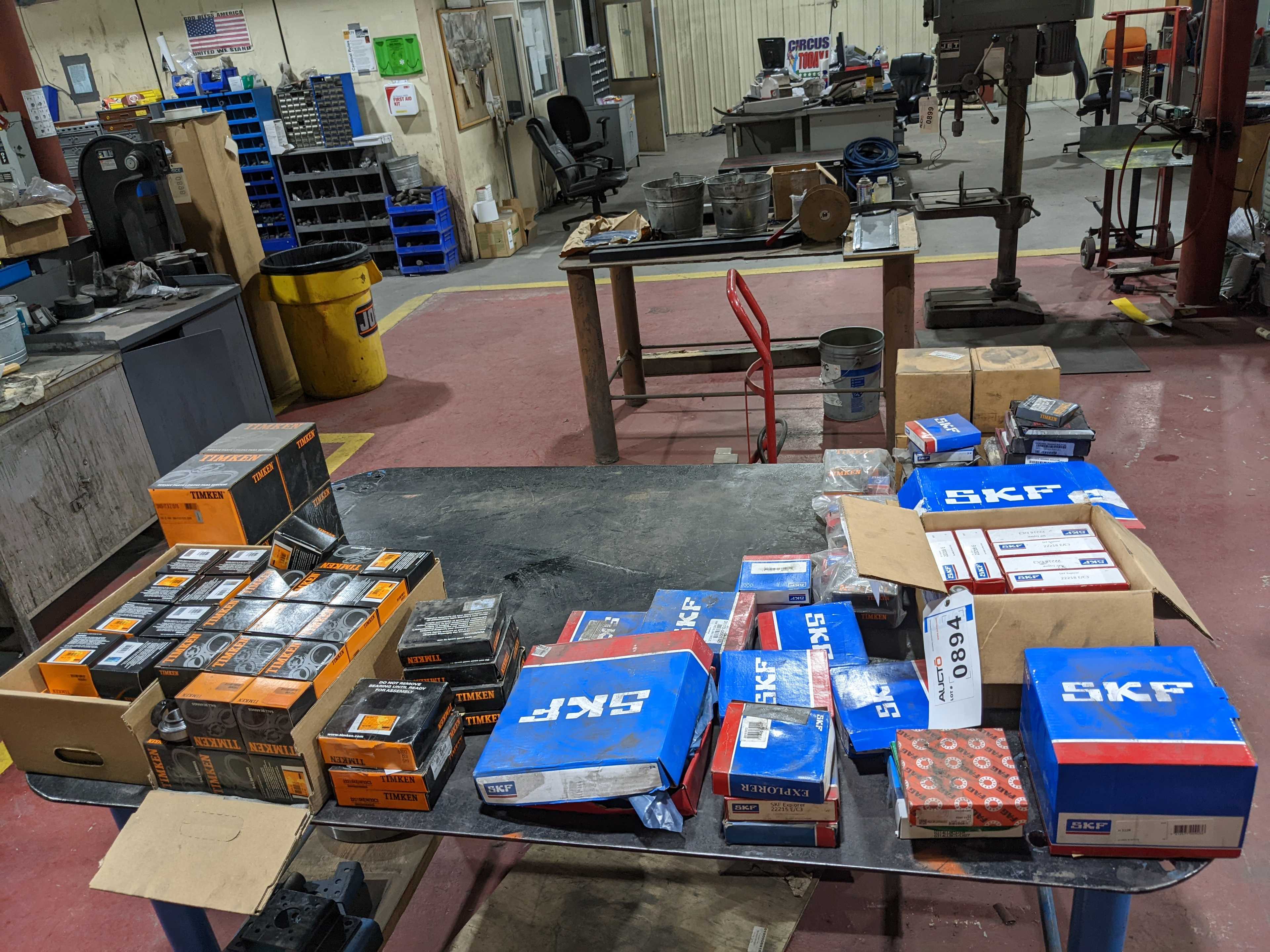 LOT OF ASSORTED BEARINGS - BEARINGS LOT OF ASSORTED BEARINGS - BEARINGS