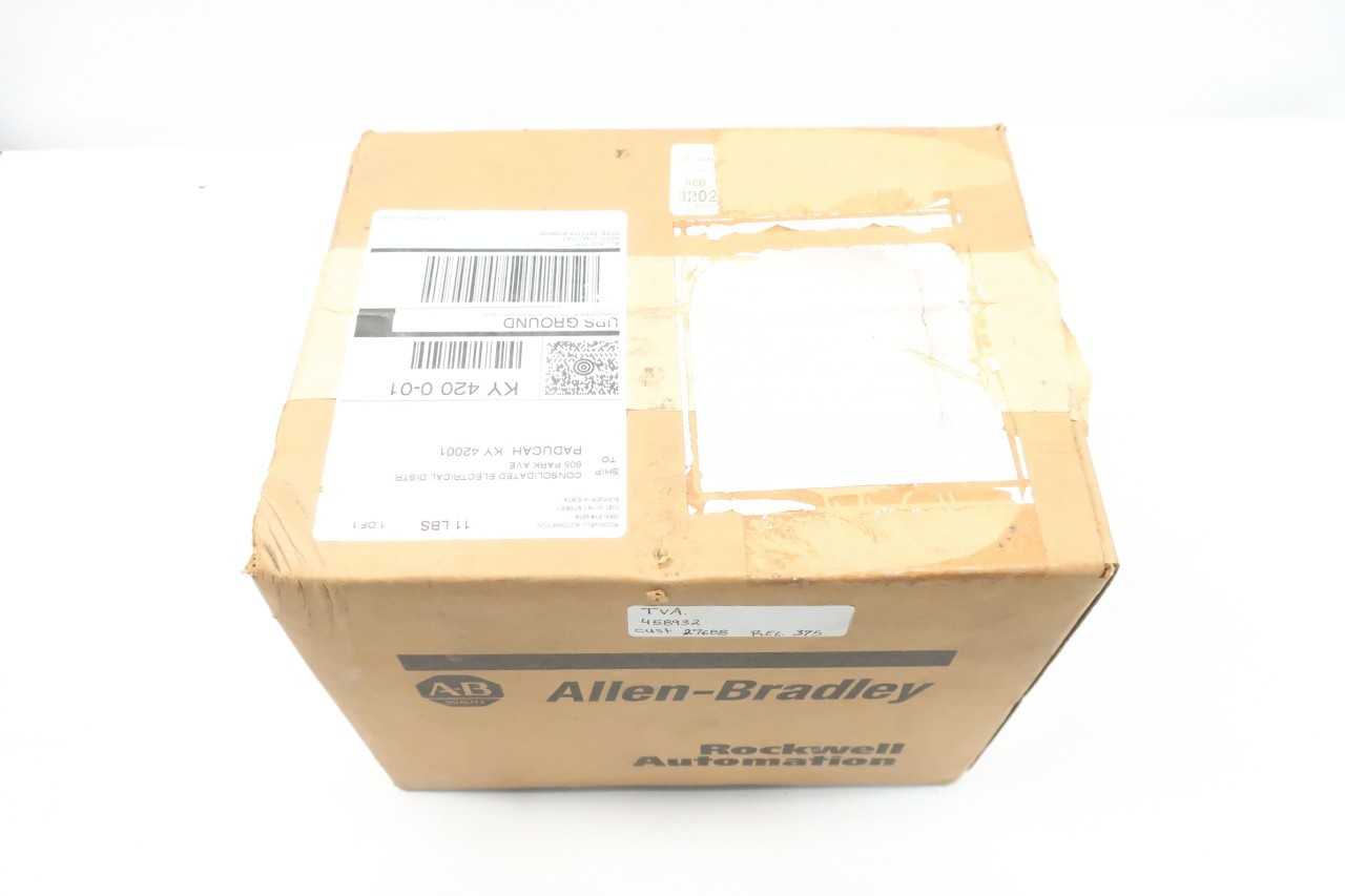 ALLEN BRADLEY 1305-BA06A SER C 380-460V-AC 0-400HZ 380-460V-AC 3HP AC VFD DRIVE - MOTOR DRIVES