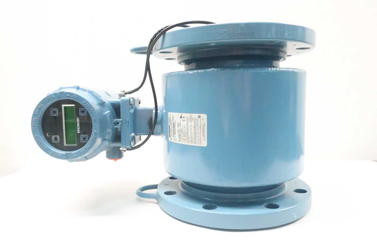 NEW ROSEMOUNT 8705FHE060C1W0N0B3Q4 MAGNETIC FLOW METER 150 6IN 40V-DC - FLOW METER