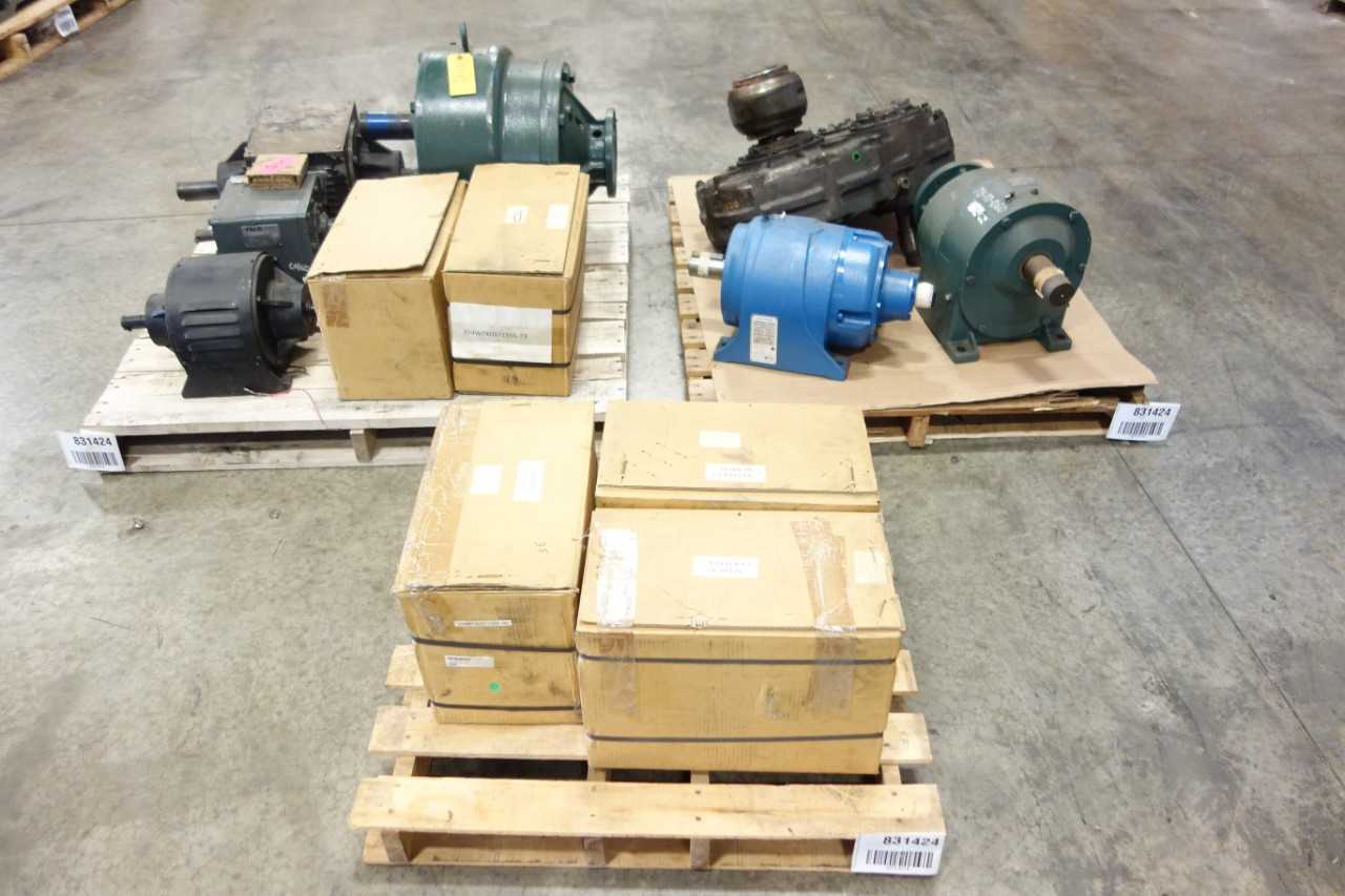 3 PALLETS OF ASSORTED POWER TRANSMISSION AND ACCESSORIES - POWER TRANSMISSION