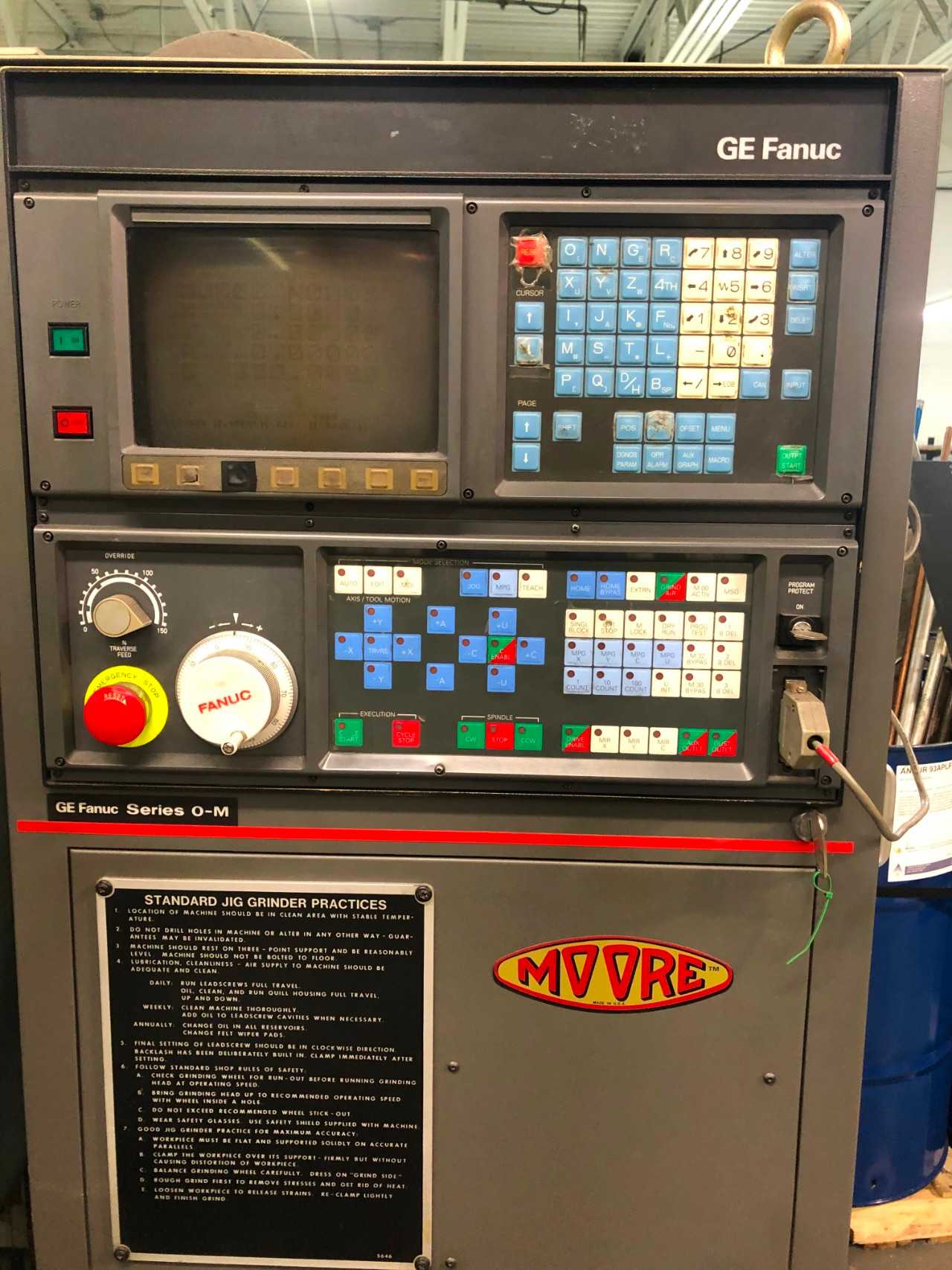 Moore CNC G-18 Jig Grinder 3 Axis - GRINDING MACHINES