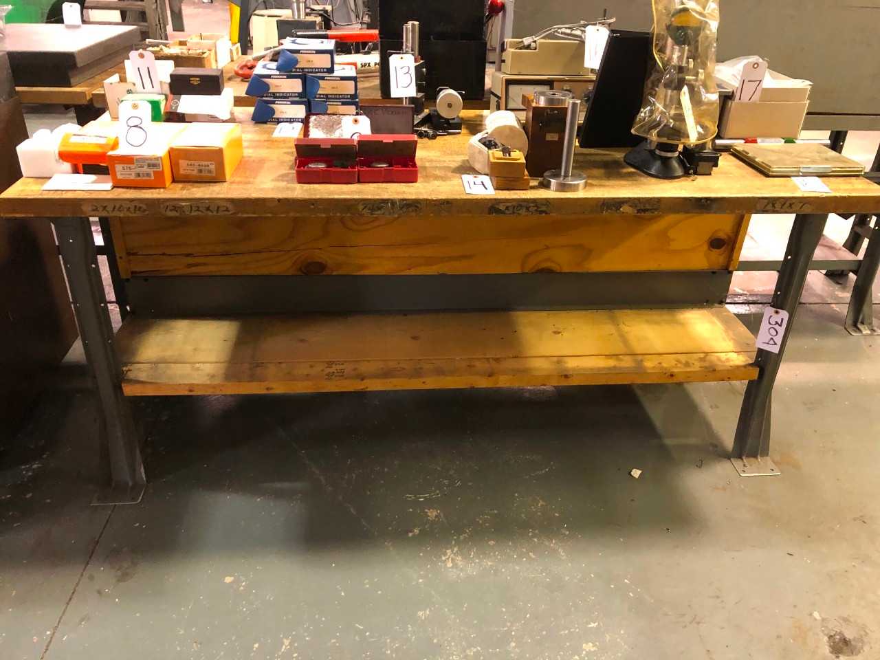 30" x 72" Mapletop Work Bench - PLANT & FACILITY