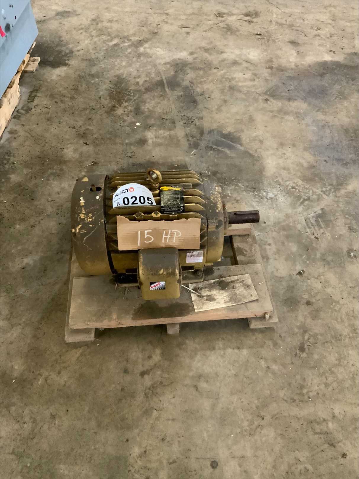 15 HP Motor - ELECTRIC MOTORS