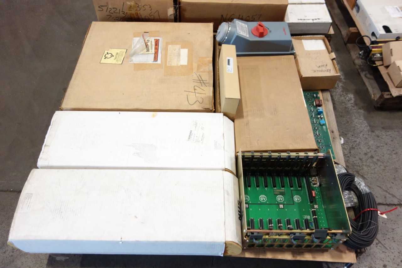 3 PALLETS OF ASSORTED AUTOMATION - INDUSTRIAL PARTS