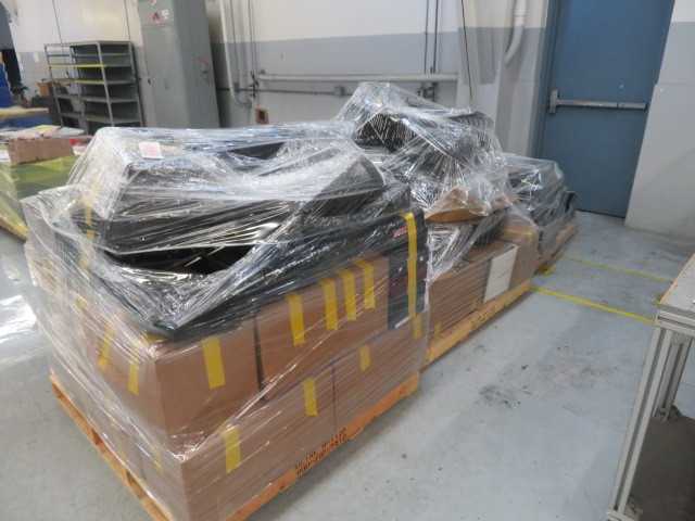 Office Supplies, Plastic Trays, etc..(3) pallets.Lot - MISCELLANEOUS