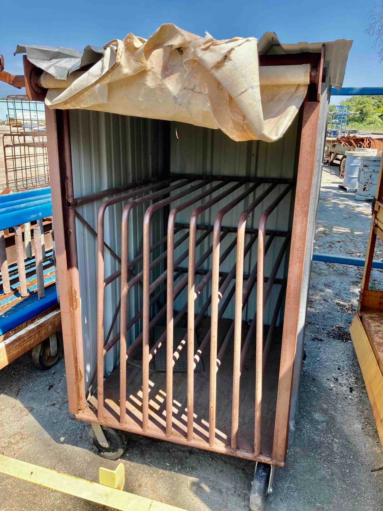 wood roller box - TOOL STORAGE