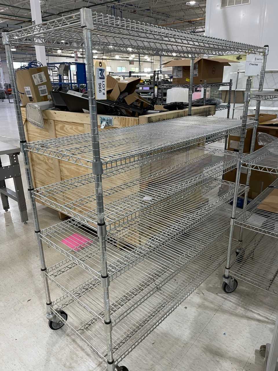 Rolling Bakers Rack No Contents - MISCELLANEOUS