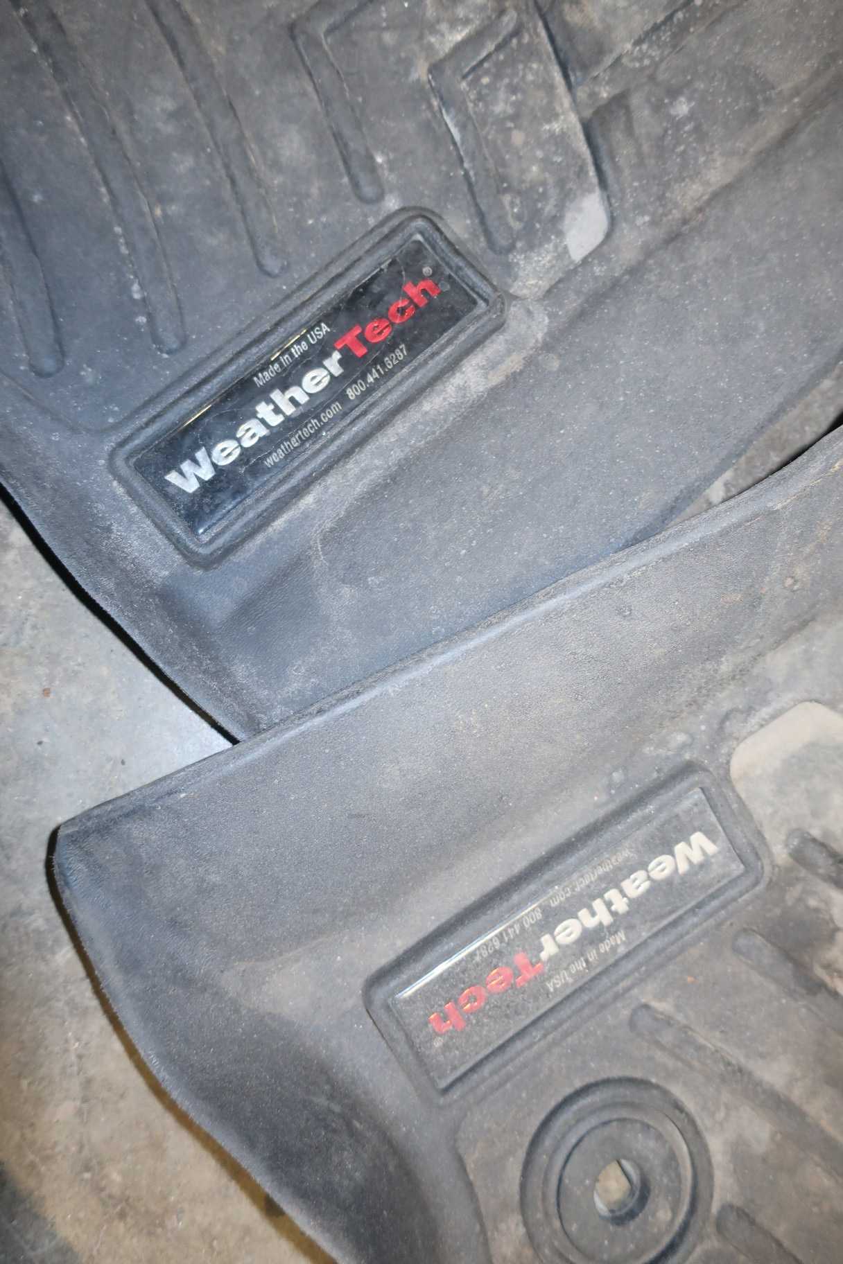 LOT OF WEATHER TECH FLOOR LINERS FOR A TOYOTA - MISCELLANEOUS