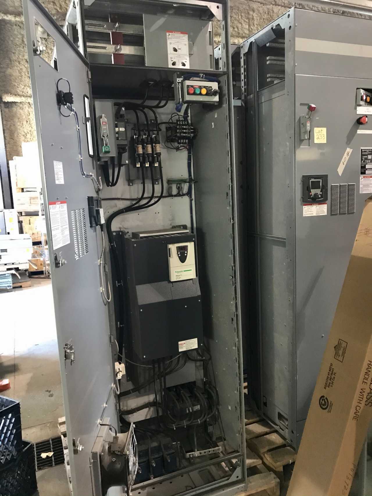 SQD MODEL 6 PANEL 125A BREAKER, 60HP VFD ( QTY1) - MISCELLANEOUS