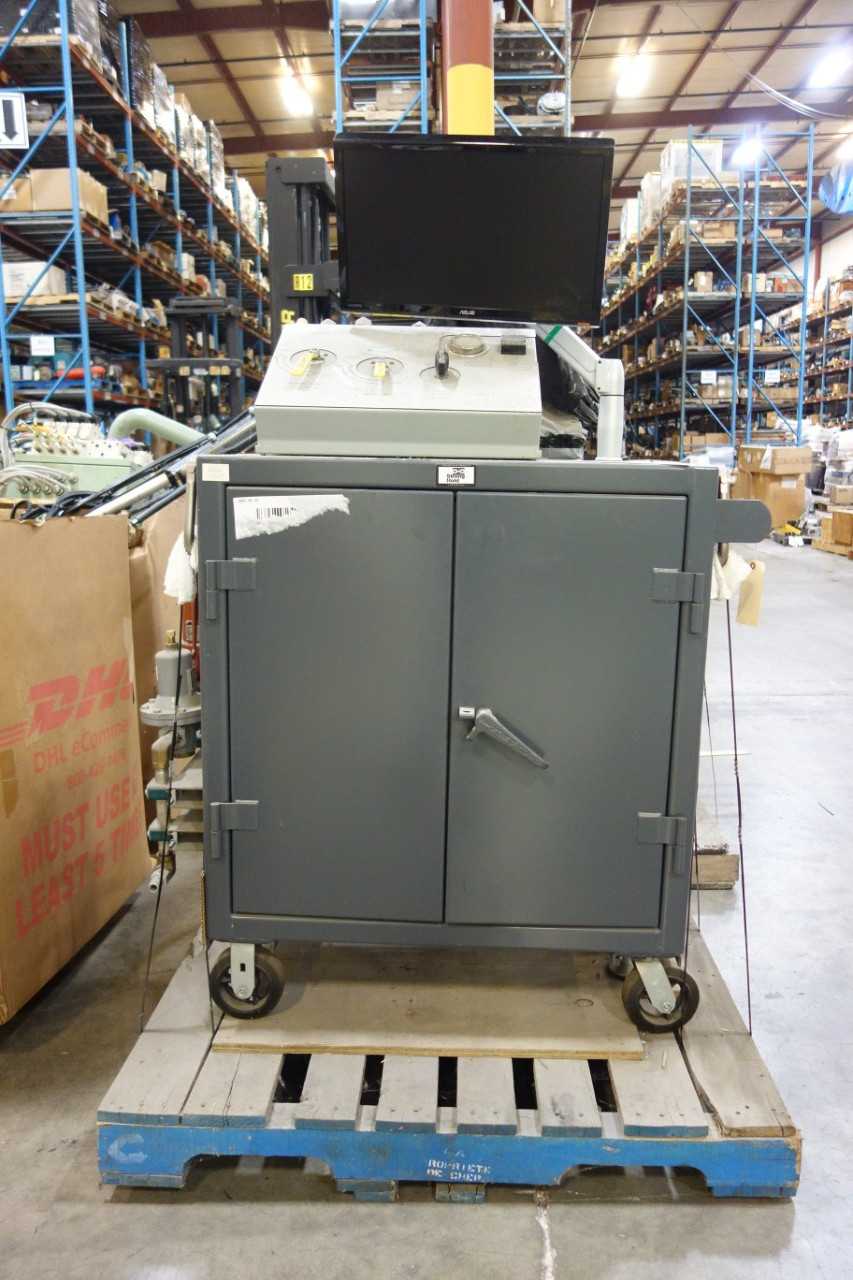 OPERATING STATION WITH STRONG HOLD CABINET - TOOL STORAGE