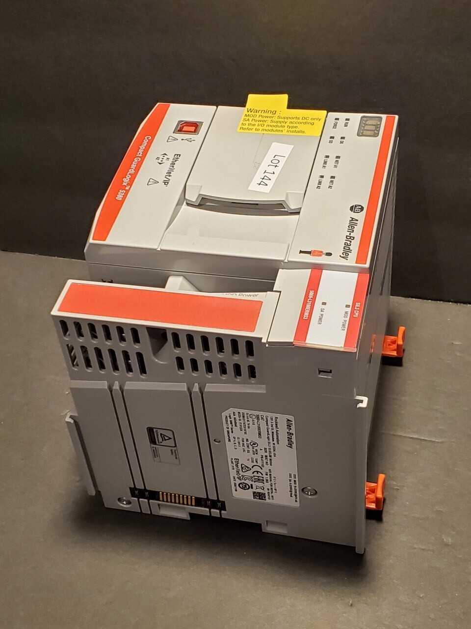 Allen Bradley CompactLogix 5069-L3100ERMS3 - AUTOMATION & CONTROLS