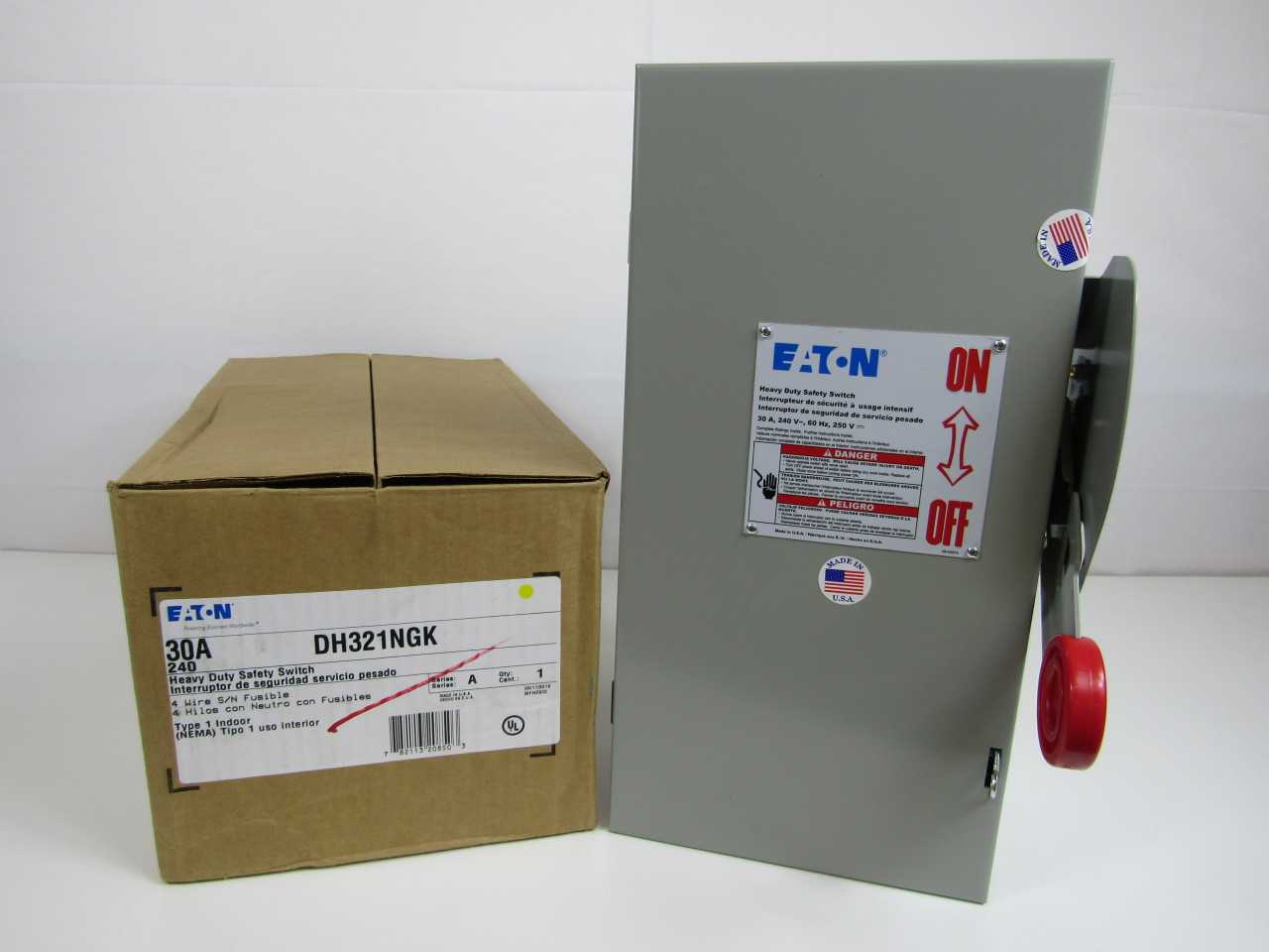 Quantity of 3x DH321NGK Switches - ELECTRICAL COMPONENTS