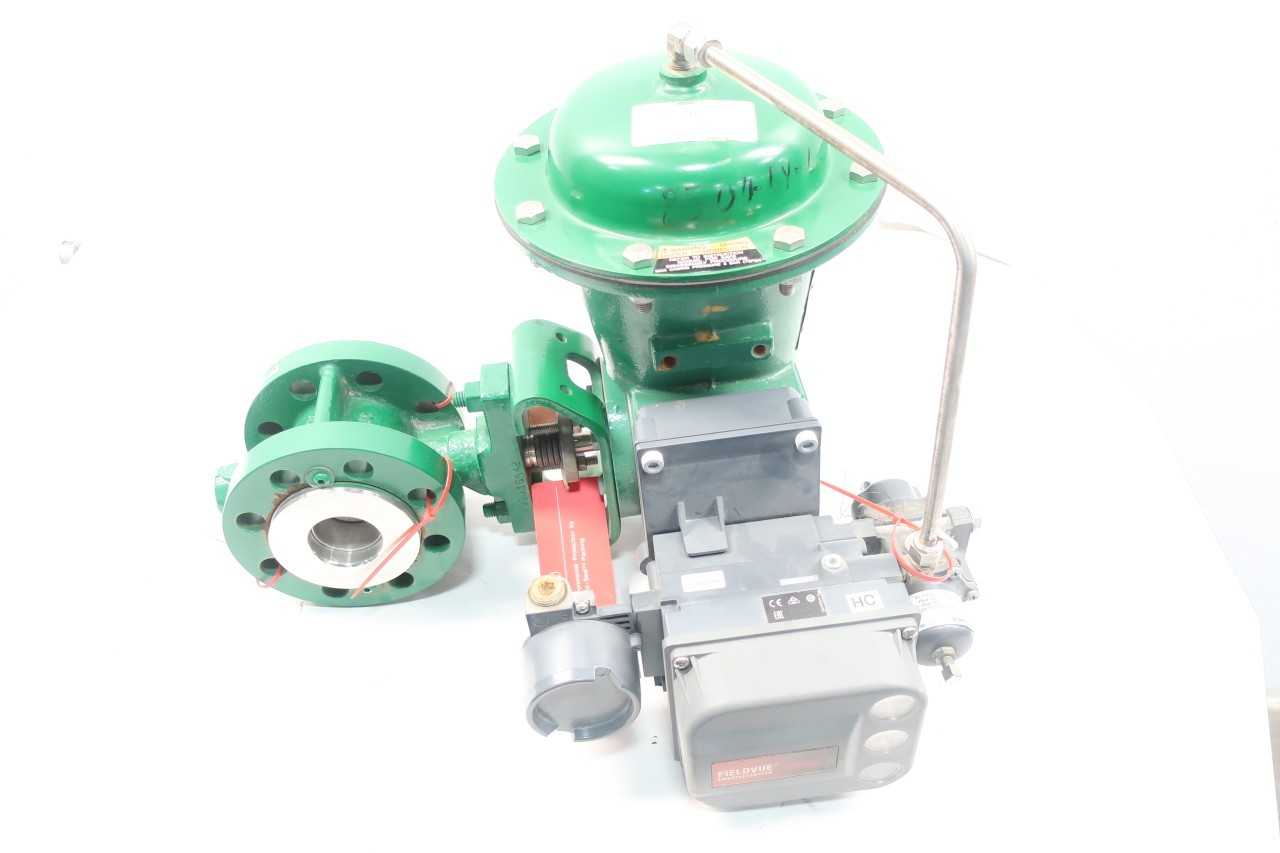 FISHER TYPE V300 PNEUMATIC TYPE 2052 300 DVC6200 2IN CONTROL VALVE - CONTROL VALVE