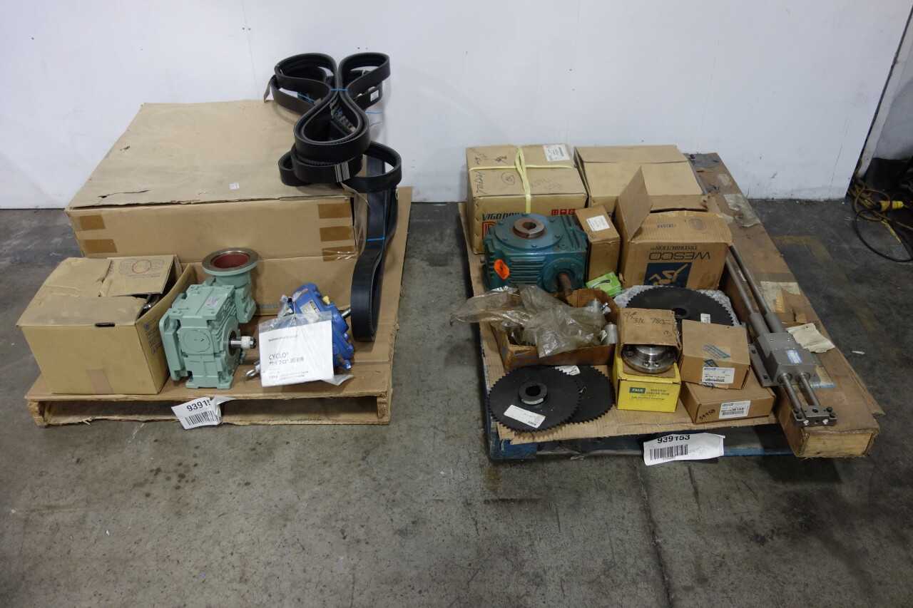 2 PALLETS OF ASSORTED POWER TRANS - ELECTRICAL COMPONENTS