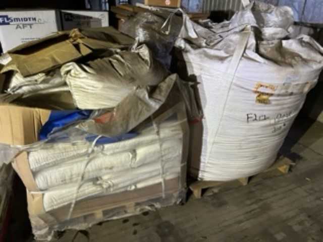 Bulk Lot of Van Air Activated Alumina Desiccant Absorbent - QTY 2, 2000 lbs/sack - MATERIAL HANDLING