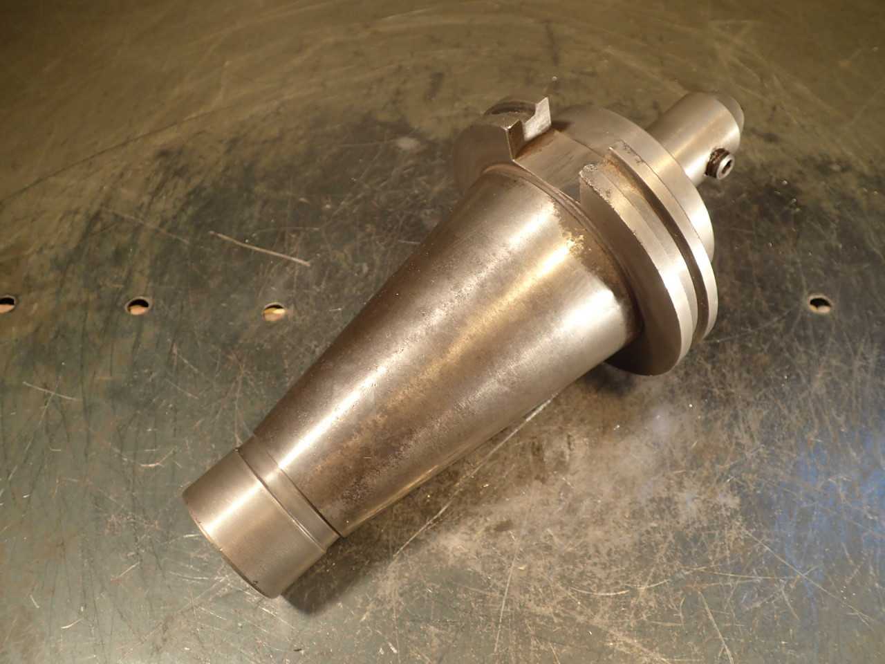 Davis 314-01221 3/8" End Mill Tool Holder: 3" Projection NMTB-50 Taper Shank USA - HOLEMAKING TOOLS