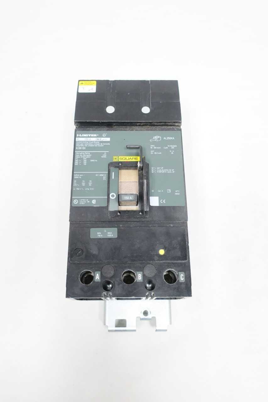 SQUARE D KI36150 3P 150A AMP MOLDED CASE CIRCUIT BREAKER - CIRCUIT BREAKERS