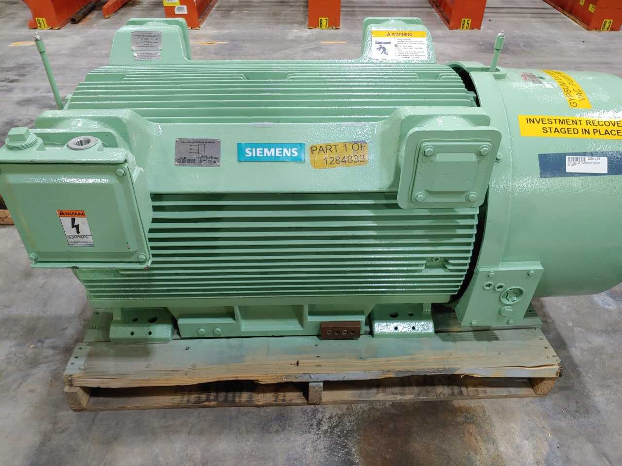 250 HP Vacuum Pump Motor - ELECTRIC MOTORS