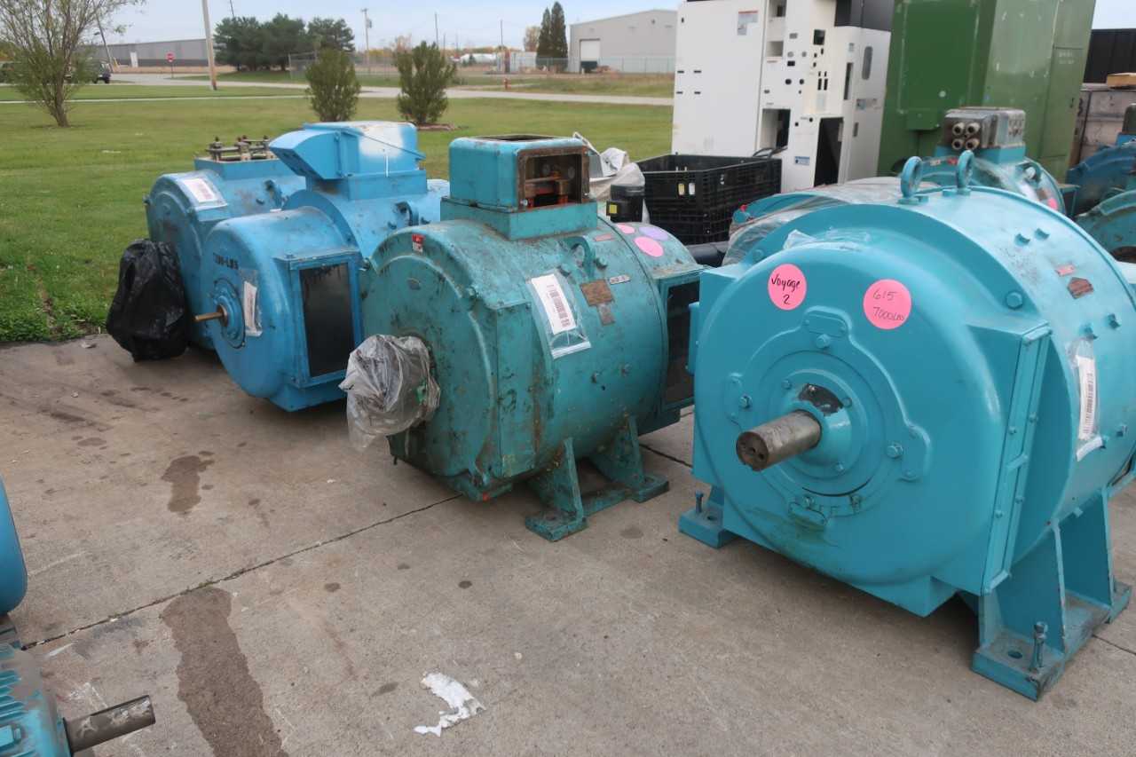 LOT OF 4 ASSORTED ELECTRICAL MOTORS - ELECTRIC MOTORS