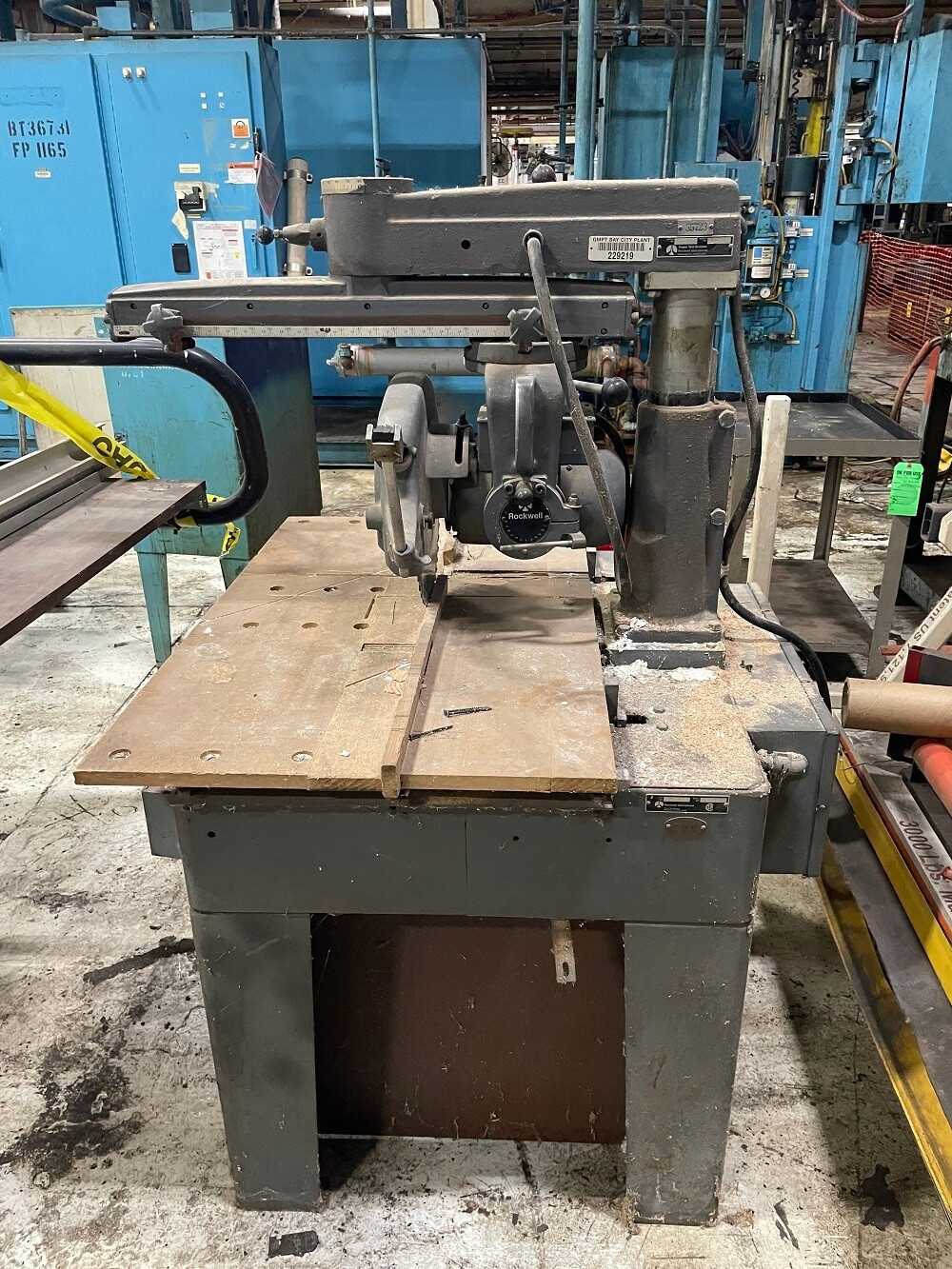Delta Radial Arm Saw - METAL SAWS