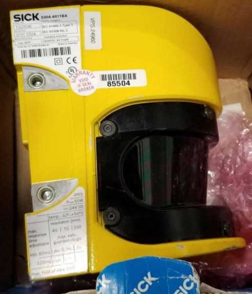 Sick Scanner  Part Number S30A 6011BA - INDUSTRIAL PARTS