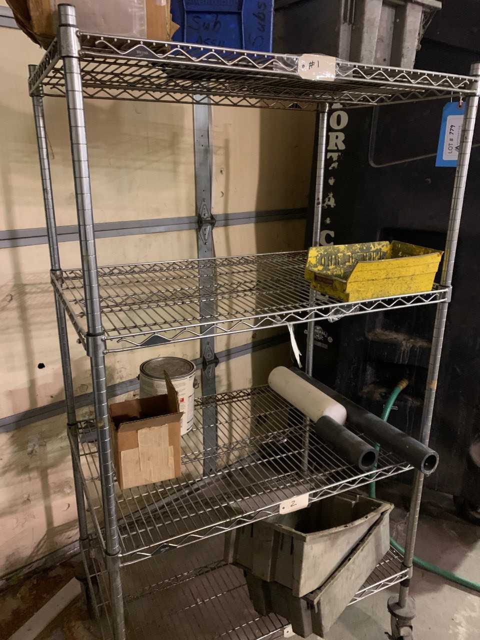 Bakers Rack No Contents - SHELVING